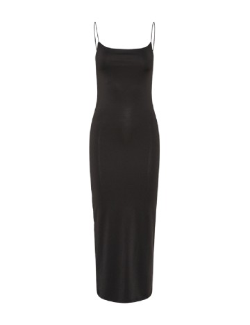 Rochie lunga Pieces, negru