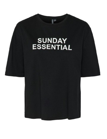 Tricou Pieces, negru