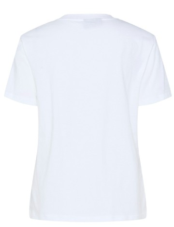 Tricou Pieces, alb