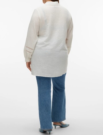 Camasa Vero Moda Curve, alb