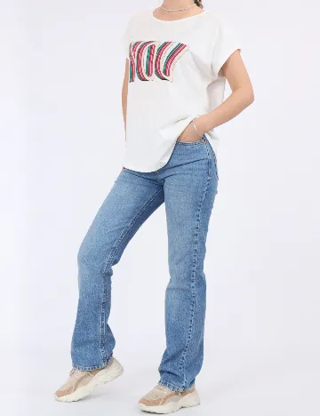 Tricou Vero Moda, alb Alb