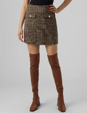 Fusta Vero Moda, maro