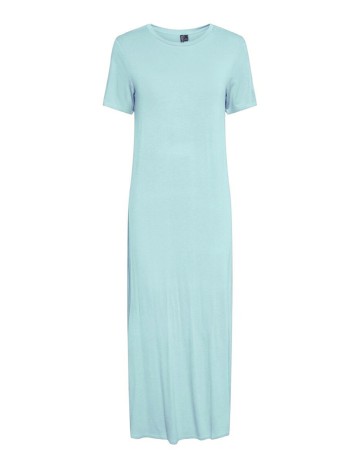 Rochie lunga Pieces, albastru