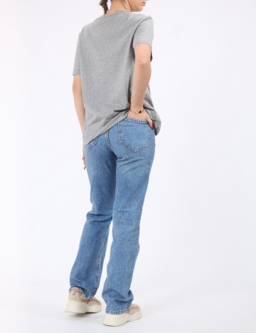 Tricou Pieces, gri