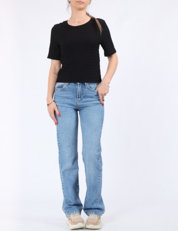 Tricou Pieces, negru