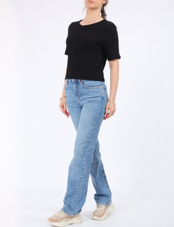 Tricou Pieces, negru