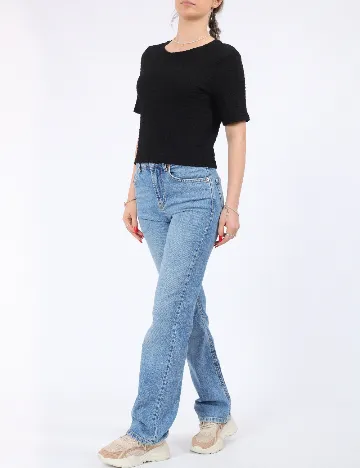 Tricou Pieces, negru