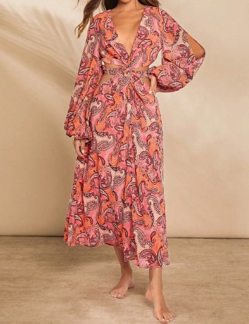 Rochie medie SHEIN, roz