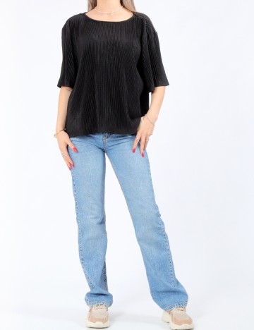 Bluza Pieces, negru