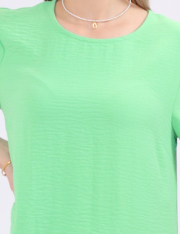 Tricou Pieces, verde