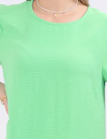 Tricou Pieces, verde
