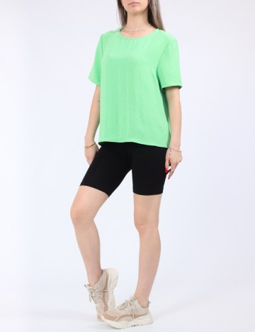 Tricou Pieces, verde