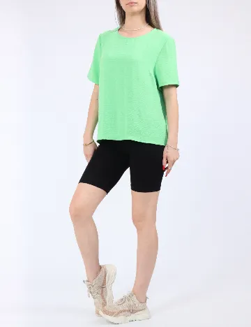 Tricou Pieces, verde