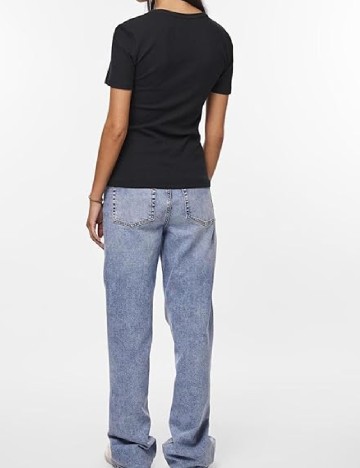 Tricou Pieces, negru