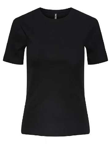 Tricou Pieces, negru Negru