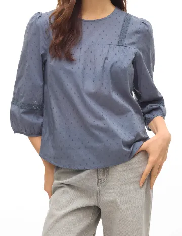 Bluza Vero Moda, albastru