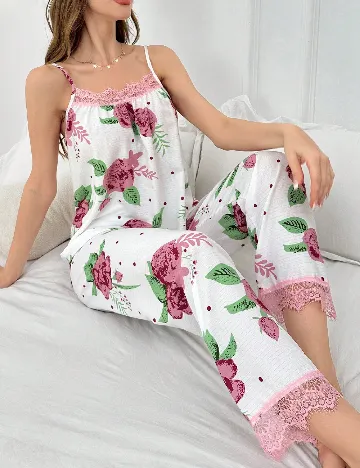 Pijama SHEIN, alb