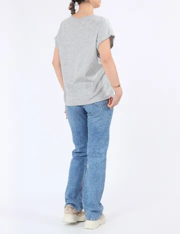 Bluza Vero Moda, argintiu