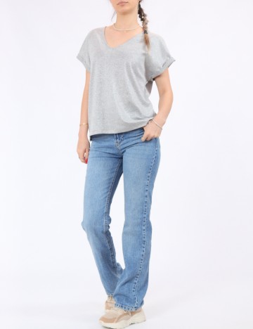 Bluza Vero Moda, argintiu