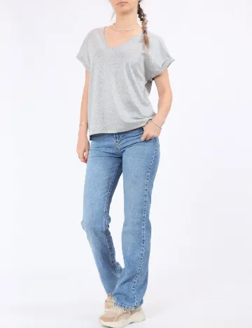 Bluza Vero Moda, argintiu