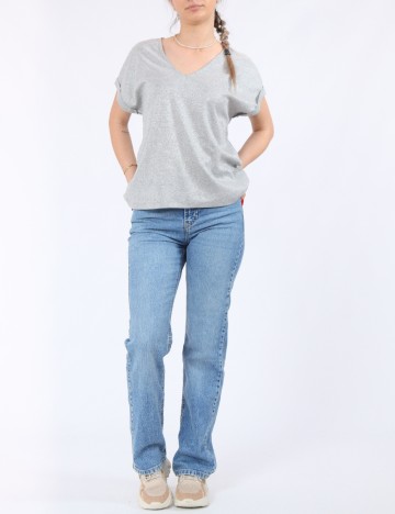 Bluza Vero Moda, argintiu