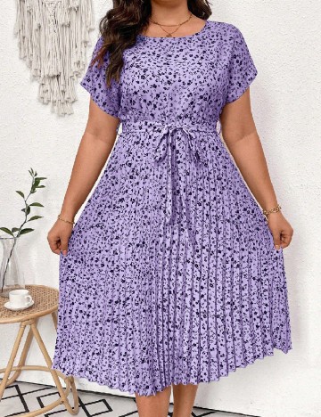 Rochie medie SHEIN CURVE, mov