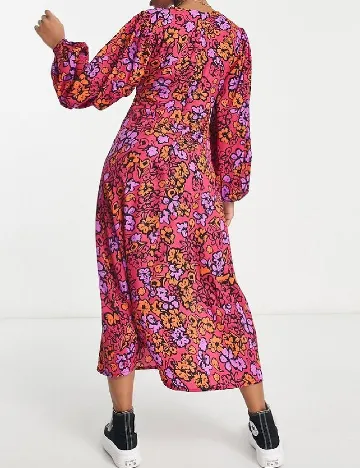 Rochie lunga Influence, roz