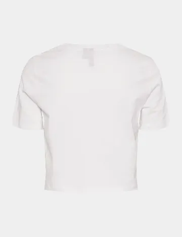 Tricou Pieces, alb