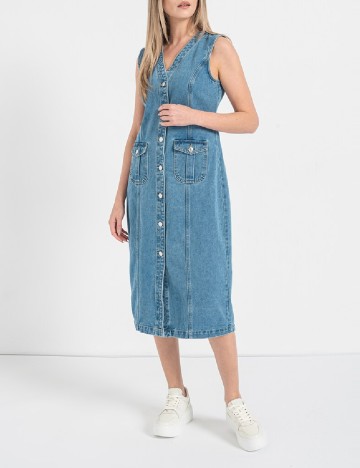 Rochie medie SHEIN, albastru