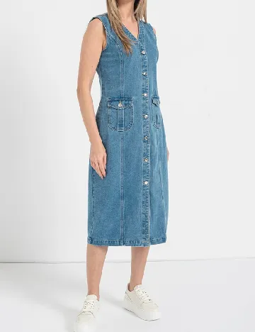 Rochie medie SHEIN, albastru