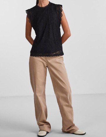 Bluza Pieces, negru