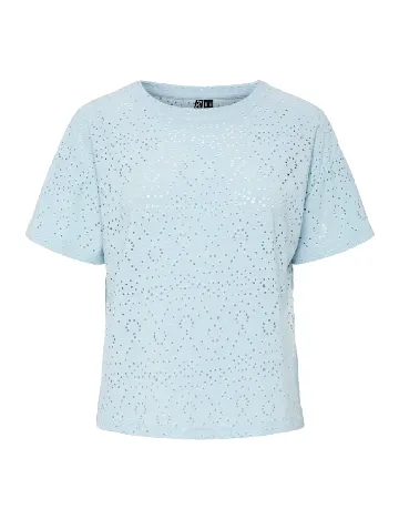 Tricou Pieces, bleu
