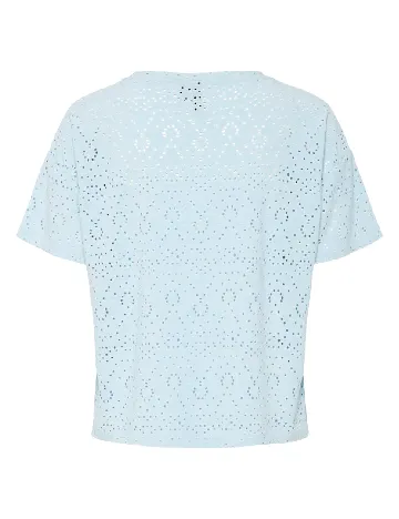 Tricou Pieces, bleu