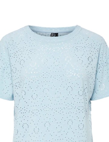 Tricou Pieces, bleu