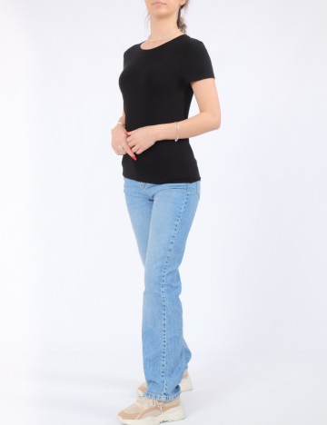 Tricou Pieces, negru