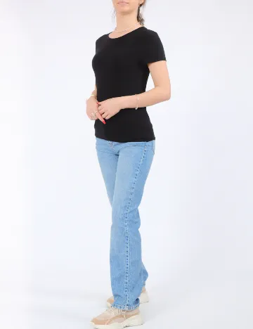 Tricou Pieces, negru