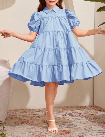 Rochie Shein Kids, albastru
