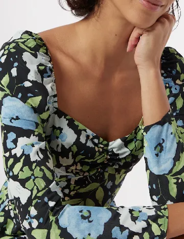 Rochie scurta Top Shop, floral print
