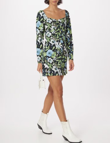 Rochie scurta Top Shop, floral print