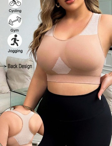 Bustiera SHEIN CURVE, maro