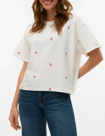 Tricou Vero Moda, alb