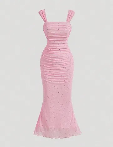 Rochie medie SHEIN, roz