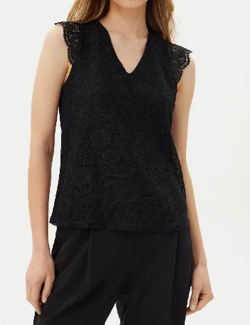Bluza Pieces, negru