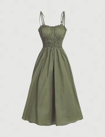 Rochie medie SHEIN, verde