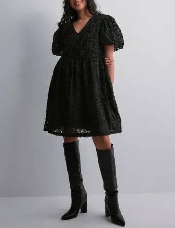 Rochie scurta Pieces, negru