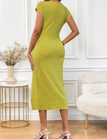 Rochie medie SHEIN, verde