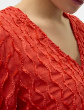 Bluza Vero Moda, portocaliu