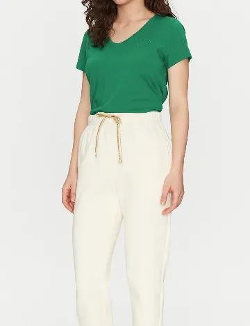 Tricou Pieces, verde