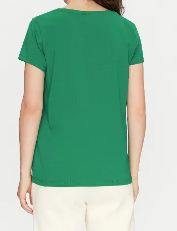 Tricou Pieces, verde