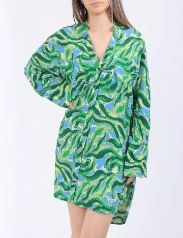 Rochie scurta Vero Moda, verde Verde